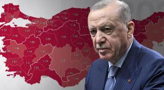 Oranlar alam veriyor! 'Türkiye için felaket' diyen Erdoğan'ı haklı çıkartan harita