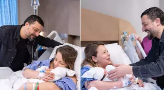 Ünlü şarkıcı Mehmet Erdem ve oyuncu Vildan Atasever, bebeklerine kavuştu