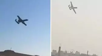 İsrail uçakları, Suriye'nin güneyindeki tarım arazilerine esrarengiz bir sıvı püskürttü