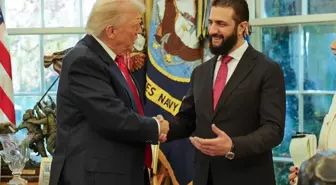 ABD Başkanı Trump: Suriye'nin çok saygın Cumhurbaşkanı ile çok iyi bir görüşme gerçekleştirdik