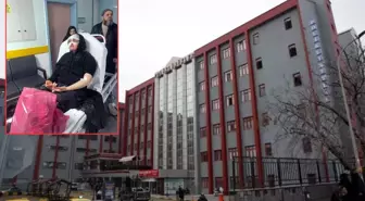 Boşanma aşamasındaki eşine kaldırım taşıyla saldırdı