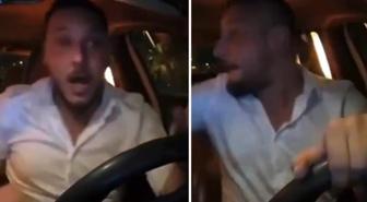 Erkek yolcunun hareketi, taksiciyi çileden çıkardı