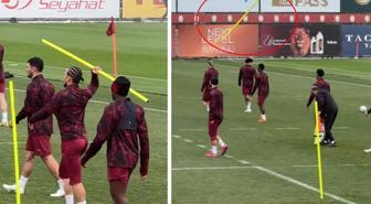 Galatasaray taraftarını korkutan görüntü