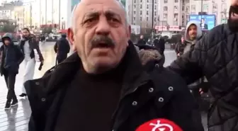 Mikrofon uzatılan vatandaştan 'Geçinemiyorum' diyen emeklileri kızdıracak sözler