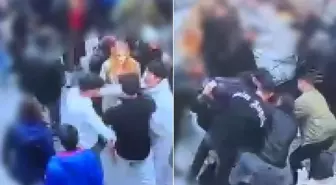 Görüntü İstanbul'un tarihi semtinden! Turisti tekme tokat dövdü