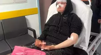 Boşanmak isteyen karısını adliye önünde öldüresiye darp eden koca tutuklandı