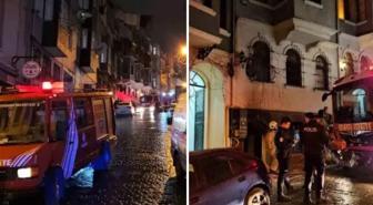 İstanbul'un göbeğinde yangın paniği! Dumanların arasında mahsur kaldılar