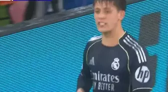 Arda Güler tarihi maçta oyundan alınınca çıldırdı