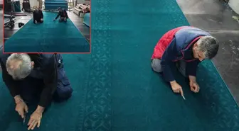26 yıllık ara sona erdi! Binlerce kilometre uzaklıktaki caminin halıları Manisa'da dokundu
