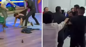 Eski WWE şampiyonu, canlı yayında konukları ve yayın ekibini dövdü