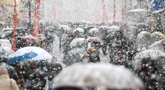 60 ilde sarı alarm! İstanbul'a kar geliyor