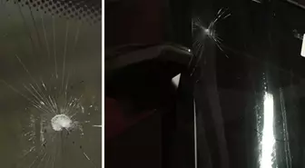 Trabzonspor takım otobüsüne Antalya'da taşlı saldırı