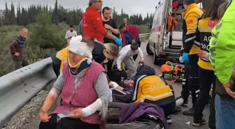 Antalya'da yolcu otobüsü şarampole yuvarlandı! Çok sayıda ölü ve yaralı var