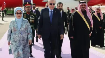Cumhurbaşkanı Erdoğan, Suudi Arabistan'da