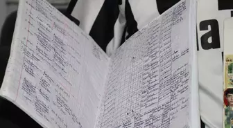 Askere giderken bile eşine yazdırdı! 25 yılda ne olduysa bu defterde