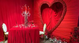 Aşkın en şık hali: Sevgililer Günü'nde büyüleyici dekorasyonlar By Mustafa imzasıyla hayat buluyor