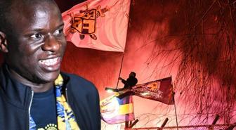 N'Golo Kante İstanbul'a geldi, Fenerbahçe taraftarı havalimanını yaktı