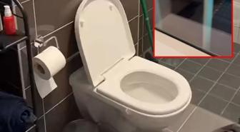 Bu tuvaletin manzarası sosyal medyayı salladı! Bilet kesilse tükenir