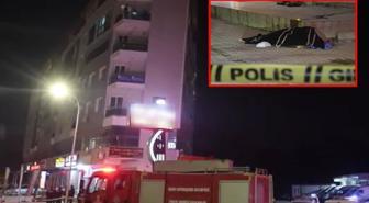 Eşiyle tartışıp camdan atlayan 5 çocuk babası adam hayatını kaybetti