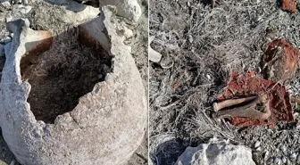 Su çekildi, küplerden insan kemikleri fışkırdı