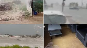 Antalya'da sağanak hayatı olumsuz etkiledi