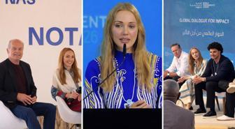 Dünya Hükümetler Zirvesi'ne davet edilen tek Türk oyuncu Meryem Uzerli oldu