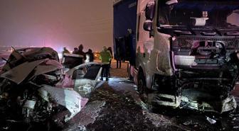 Erzurum'da katliam gibi kaza: 4 kişi feci şekilde can verdi