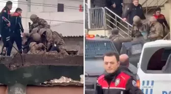 Eski iş yerini basıp 4 kişi yaraladı; çıktığı çatıda özel harekat etkisiz hale getirdi