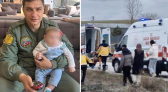 Ayağı takılıp düşen astsubay feci şekilde can verdi