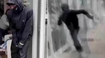 Güzellik salonuna el bombalı saldırı! O anları bir de kayda aldılar