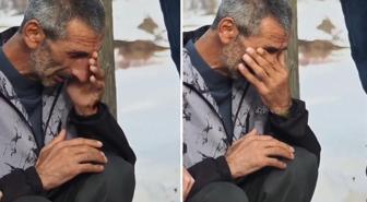 Annesini kaybeden engelle adamın hali yürek burktu