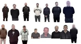 Kırmızı bülten ve ulusal seviyede aranan 15 suçlu Türkiye'ye getirildi