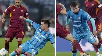 Zeki Çelik'li Roma, Semih Kılıçsoy'lu Cagliari'yi devirdi