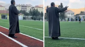 Mardinli Jorge Jesus'un saha kenarındaki tarzı olay oldu