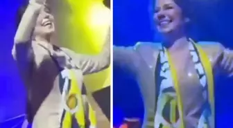 Merve Özbey konserinde N'Golo Kante şarkısını söyledi