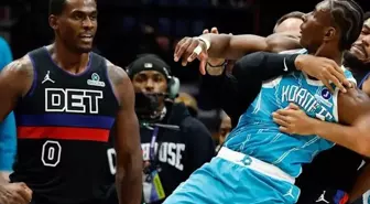 NBA'de Hornets-Pistons maçındaki olaylar sonrası 4 oyuncuya ağır ceza