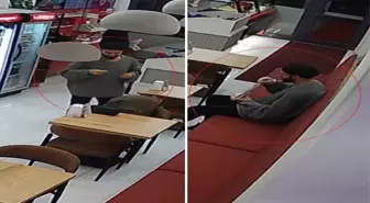 Mide bulandıran anlar! Çiğ köfte dükkanında sipariş ettiği dürüme sakal kılı koydu