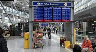 Almanya'da pilotların grevi ulaşımı kilitledi! 800 uçuş iptal edildi