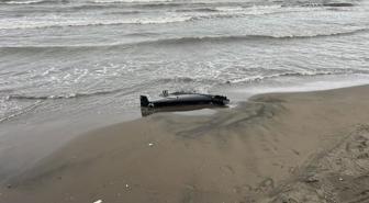 Ordu'da büyük paniğe neden olmuştu! Sahile vuran İHA ile ilgili ilk açıklama