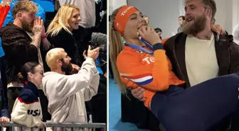 Sevgilisini görünce kendini tutamadı! Jake Paul'u ağlatan anlar