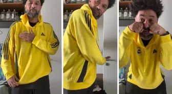 Cristian Baroni maç biter bitmez telefona sarıldı