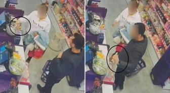 Aile boyu dadandılar! 1.2 milyonluk makyaj malzemesi çaldılar