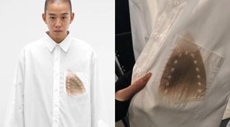 'Ütü yanığı' baskılı gömleğin fiyatı dudak uçuklattı