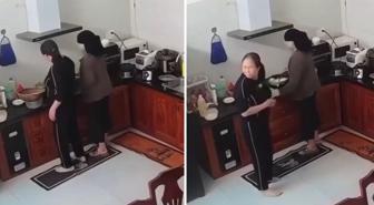 Ölüm meleğini mi gördü? Mutfakta can veren kadının son anlarına bakın