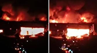 Alev alev yandı! Korkutan yangında hasar büyük