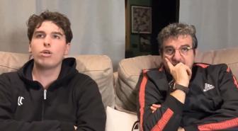 Bir hevesle televizyonu açan baba-oğul hayatının şokunu yaşadı