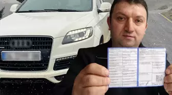 Galeriden aldığı lüks araçla çevirmeye girdi, hayatının şokunu yaşadı