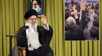 Görüntü İran'dan! Onlarca kişi Hamaney için Türkçe slogan attı