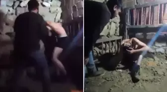 İç çamaşırına kadar soyduğu çocuğa ahırda işkence etti