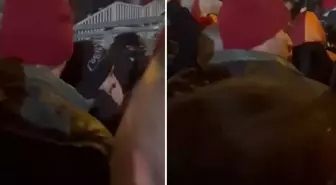 Kıvanç Tatlıtuğ'u bir anda önünde gören Galatasaraylı taraftar ne diyeceğini şaşırdı